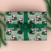 Weihnachtshundpapier Geschenkpapier