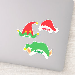 Weihnachtshut I.D. Stickers Aufkleber