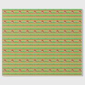 Weihnachtshüte Geschenkpapier (Flach)