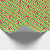 Weihnachtshüte Geschenkpapier (Ecke)