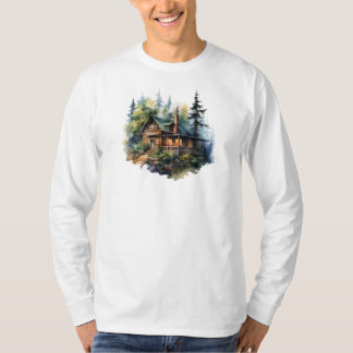 Weihnachtshütte Long Sleeve T - Shirt