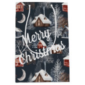 Weihnachtshütte Mittlere Geschenktüte (Vorderseite)