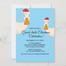 Weihnachtshutte, niedliche, lustige, minimalistisc einladung