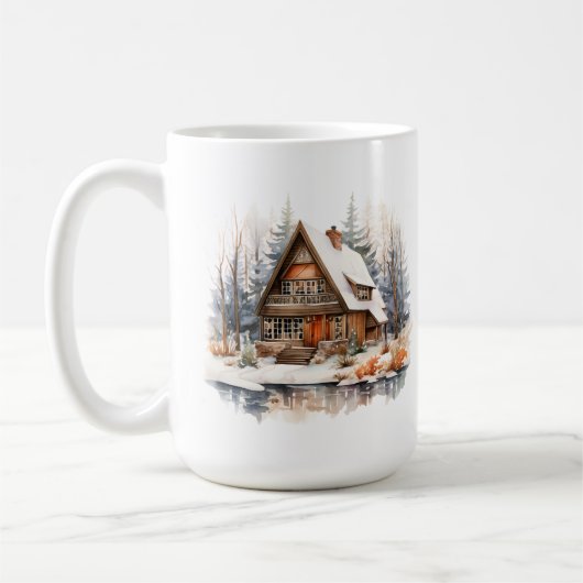 Weihnachtshütte Tasse (Links)