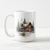 Weihnachtshütte Tasse (Links)