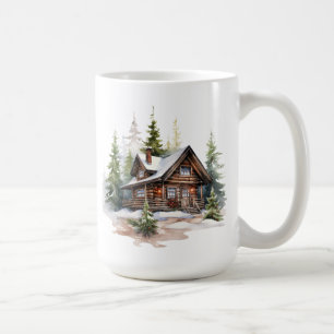 Weihnachtshütte Tasse