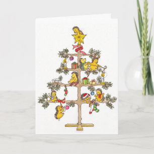 WeihnachtsIgel Feiertagskarte