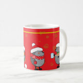 Weihnachtsigel Kaffeetasse (VorderseiteRechts)