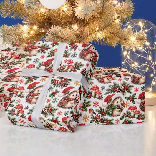 Weihnachtsigel Waldwünsche Geschenkpapier (Feiertage)