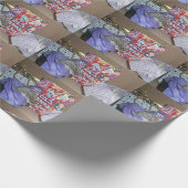 WeihnachtsIgels-Verpackungspapier Geschenkpapier (Ecke)
