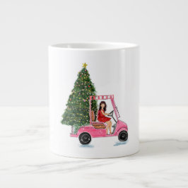 Weihnachtsillustration Jumbo-Tasse