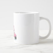 Weihnachtsillustration Jumbo-Tasse (Rechts)