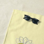 WeihnachtsIllustration Strandtuch (Beispiel)