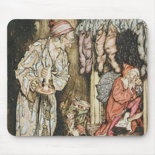 Weihnachtsillustrationen Mousepad (Vorne)