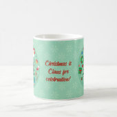 Weihnachtsillustrationen Weihnachtsfeier Kaffeetasse (Mittel)
