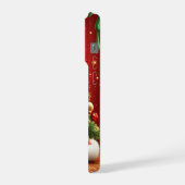 Weihnachtsinitiale A Für Feiertagsgeschenke iPhone Hülle (Linke Seite)