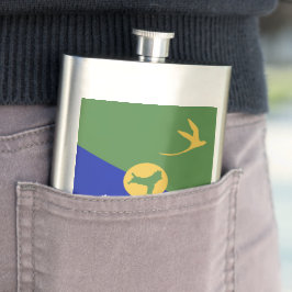 Weihnachtsinsel Flachmann