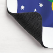 Weihnachtsinsel-Flagge-Mauspad Mousepad (Ecke)
