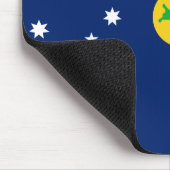 Weihnachtsinsel-Flagge Mousepad (Ecke)
