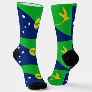 Weihnachtsinsel-Flagge Socken