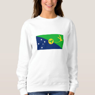 Weihnachtsinsel-Flagge Sweatshirt