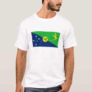 Weihnachtsinsel-Flagge T-Shirt