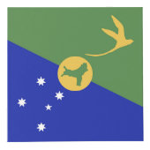 Weihnachtsinsel-Flagge Würfel (Rechts)
