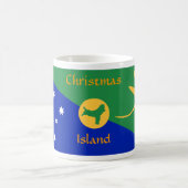 Weihnachtsinsel-Flaggen-Tasse Kaffeetasse (Mittel)
