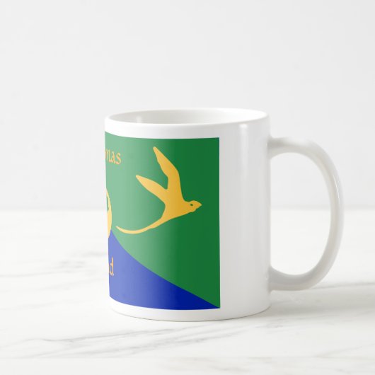 Weihnachtsinsel-Flaggen-Tasse Kaffeetasse (Rechts)