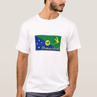 Weihnachtsinsel-Flaggenandenkent-shirt T-Shirt