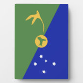 Weihnachtsinsel Fotoplatte (Vorderseite)