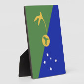 Weihnachtsinsel Fotoplatte (Seite)