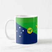 Weihnachtsinsel Keramik Kaffee Tasse (Links)