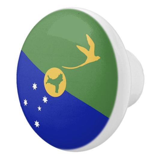 Weihnachtsinsel Keramikknauf (Rechts)