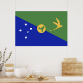 Weihnachtsinsel Poster (Küche)