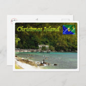 Weihnachtsinsel - postkarte (Vorne/Hinten)