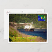 Weihnachtsinsel - postkarte (Vorne/Hinten)