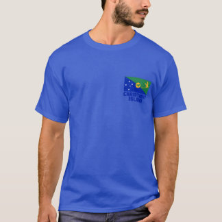 Weihnachtsinsel-Retro T-Shirt