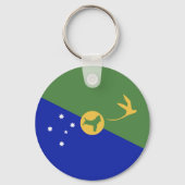 Weihnachtsinsel Schlüsselanhänger (Vorderseite)