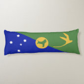 Weihnachtsinsel Seitenschläferkissen (Rückseite)