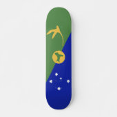 Weihnachtsinsel Skateboard (Vorne)