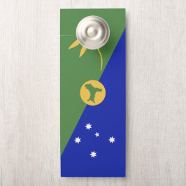 Weihnachtsinsel Türanhänger