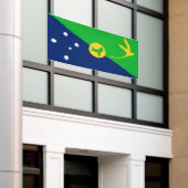 Weihnachtsinselflagge Banner (Äußeres Gebäude)