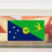 Weihnachtsinselflagge Etiketten (Befestigt)