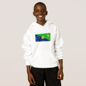 Weihnachtsinselflagge Hoodie (Vorne ganz)