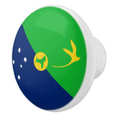 Weihnachtsinselflagge Keramikknauf (Rechts)