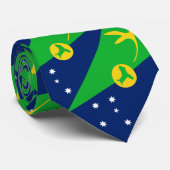 Weihnachtsinselflagge Krawatte (Gerollt)