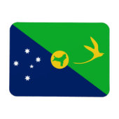 Weihnachtsinselflagge Magnet (Horizontal)