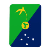 Weihnachtsinselflagge Magnet (Vertikal)