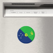 Weihnachtsinselflagge Magnet (In Situ (Geschirrspüler))